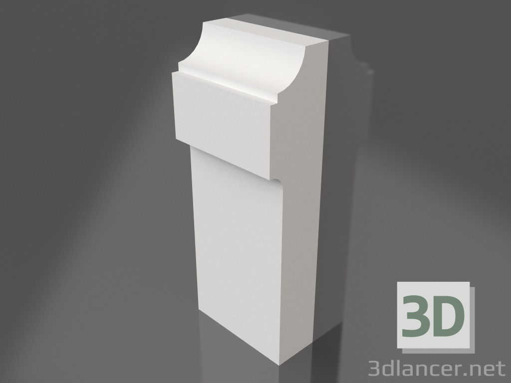 modèle 3D Socle 001 (200x32) - preview