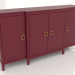 3d model Chest of drawers (RAL 3032, option 4) - preview