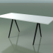 3d model Rectangular table 5410 (H 74 - 79x179 cm, laminate Fenix F01, V44) - preview