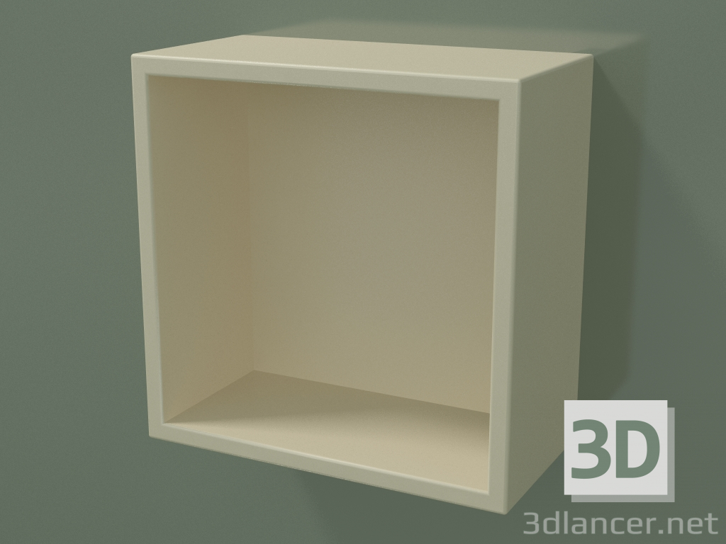 modèle 3D Boîte ouverte (90U30001, Bone C39, L 24, P 12, H 24 cm) - preview