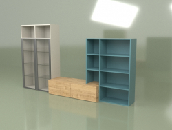 Shelves Composition 1 (Ash)