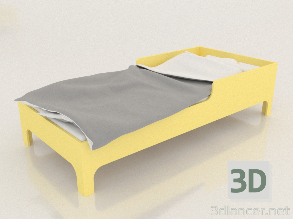 3d модель Ліжко MODE A (BCDAA2) – превью