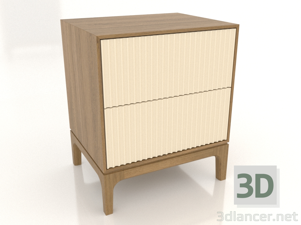 3D modeli FARGO 2 çekmeceli, frezelenmiş cepheli komodin (vanilya, doğal meşe, seçenek 1) - önizleme 3D modeli FARGO 2 çekmeceli, frezelenmiş cepheli komodin (vanilya, doğal meşe, seçenek 1) - önizleme