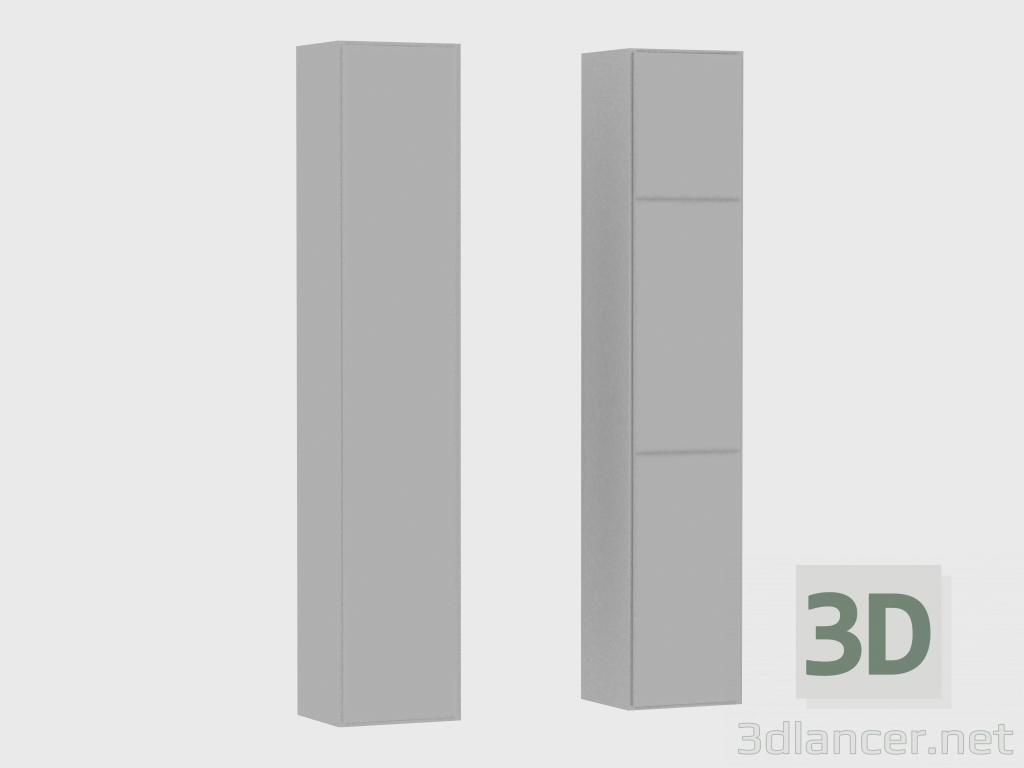 modèle 3D Eléments du système modulaire IANUS MIDDLE WITH BACK (P230) - preview