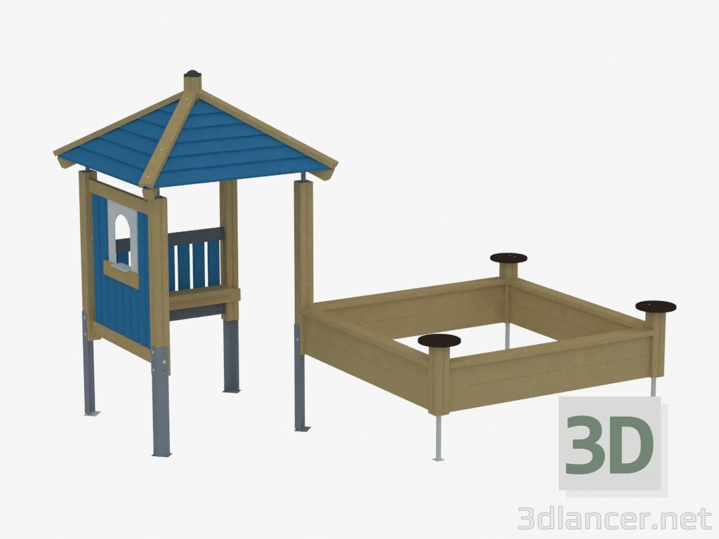 modèle 3D Jeu complexe pour enfants (K5306) - preview