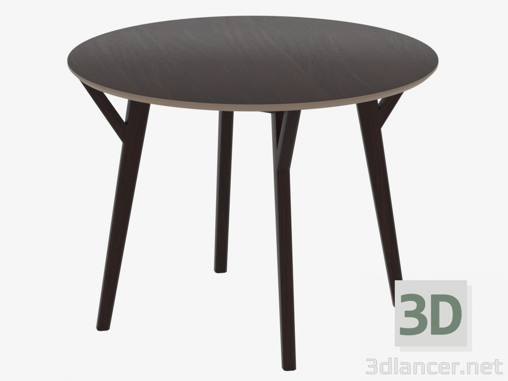 modèle 3D Table à manger CIRCLE (IDT011002009) - preview