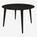 modèle 3D Table de repas ronde (frêne teinté gris D110) - preview