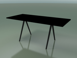 Table rectangulaire 5410 (H 74 - 79x179 cm, stratifié Fenix F02, V44)
