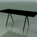 3D Modell Rechteckiger Tisch 5410 (H 74 - 79 x 179 cm, Laminat Fenix F02, V44) - Vorschau