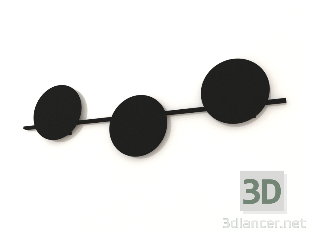 3d model Wall lamp (7301) - preview