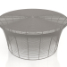 3d model Low coffee table (Quartz gray) - preview