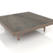 3d model Square coffee table (Bronze, DEKTON Radium) - preview