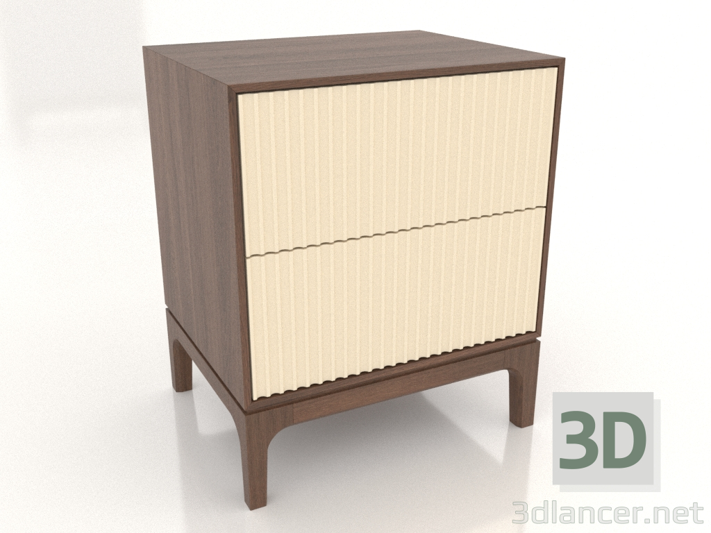 3D modeli FARGO 2 çekmeceli, frezelenmiş cepheli komodin (vanilya, tütün meşe, seçenek 1) - önizleme 3D modeli FARGO 2 çekmeceli, frezelenmiş cepheli komodin (vanilya, tütün meşe, seçenek 1) - önizleme