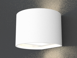 Накладний настінний світлодіодний світильник (DL18406 12WW-White)