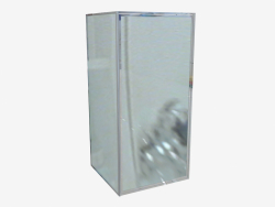 Portes pour niche oscillant 90 cm, graphite graphite Flex (KTL 411D)