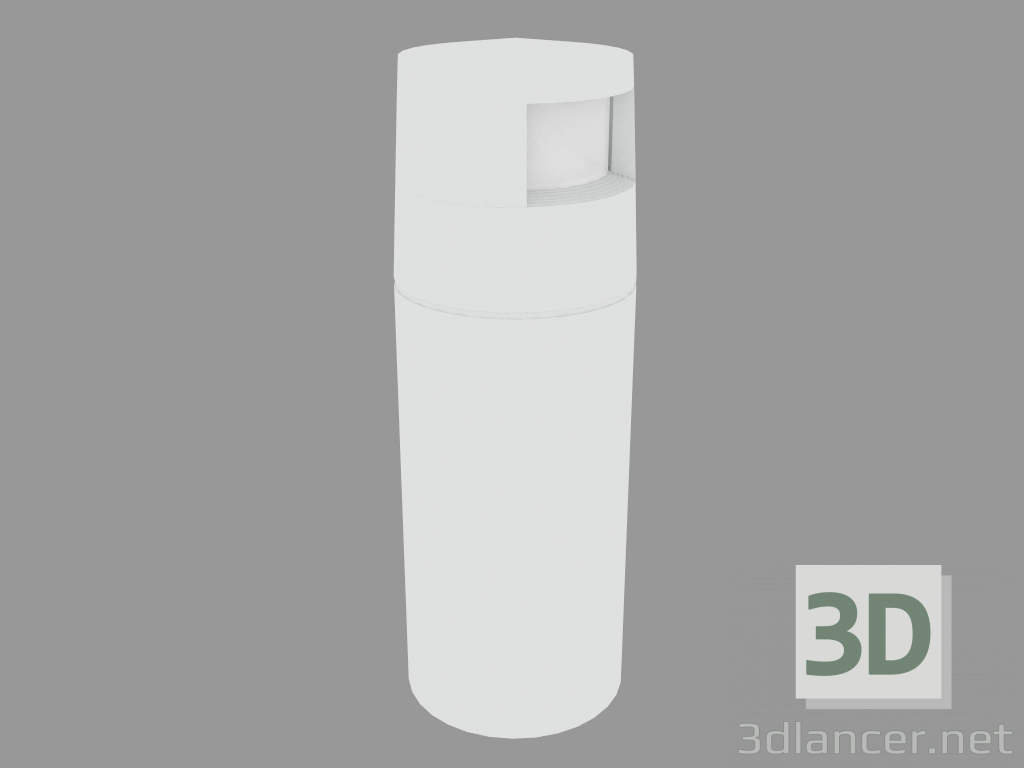 modello 3D Lampione MINIREEF BOLLARD 2x90 ° (S5253W) - anteprima