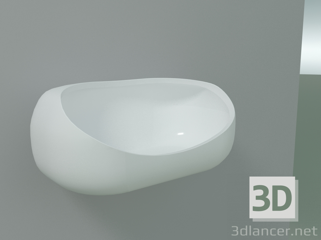 3D modeli Tepsi Yuvası (Beyaz) - önizleme