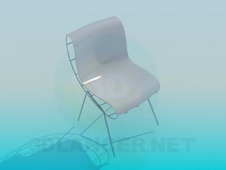 3d модель Стул – превью 3d модель Стул – превью