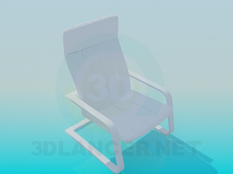 3d модель Кресло для отдыха – превью 3d модель Кресло для отдыха – превью