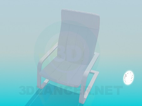 3d модель Кресло для отдыха – превью 3d модель Кресло для отдыха – превью