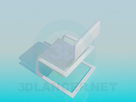 3d модель Кресло для отдыха – превью 3d модель Кресло для отдыха – превью