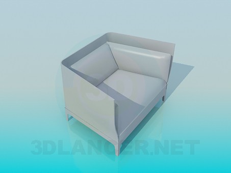 3d модель Крісло – превью 3d модель Крісло – превью