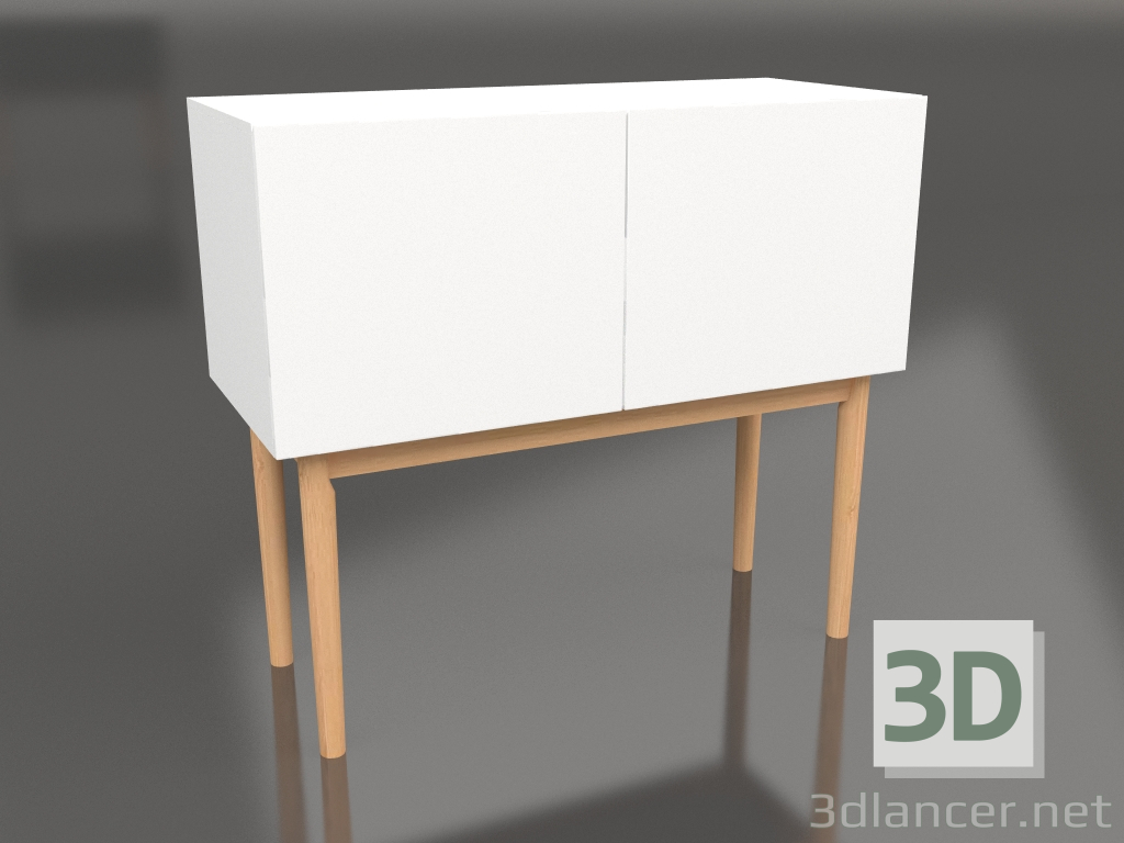 modèle 3D Buffet à deux portes High on Wood - preview