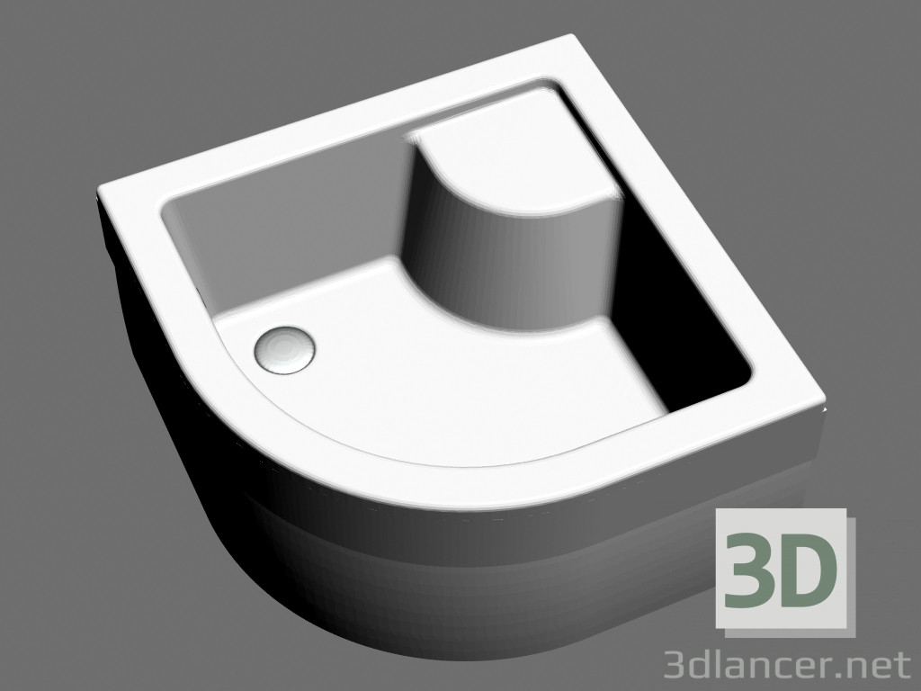 modello 3D SABINA 80 piatto doccia SET - anteprima