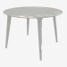 Modelo 3d Mesa de jantar redonda (cinza manchado branco D110) - preview