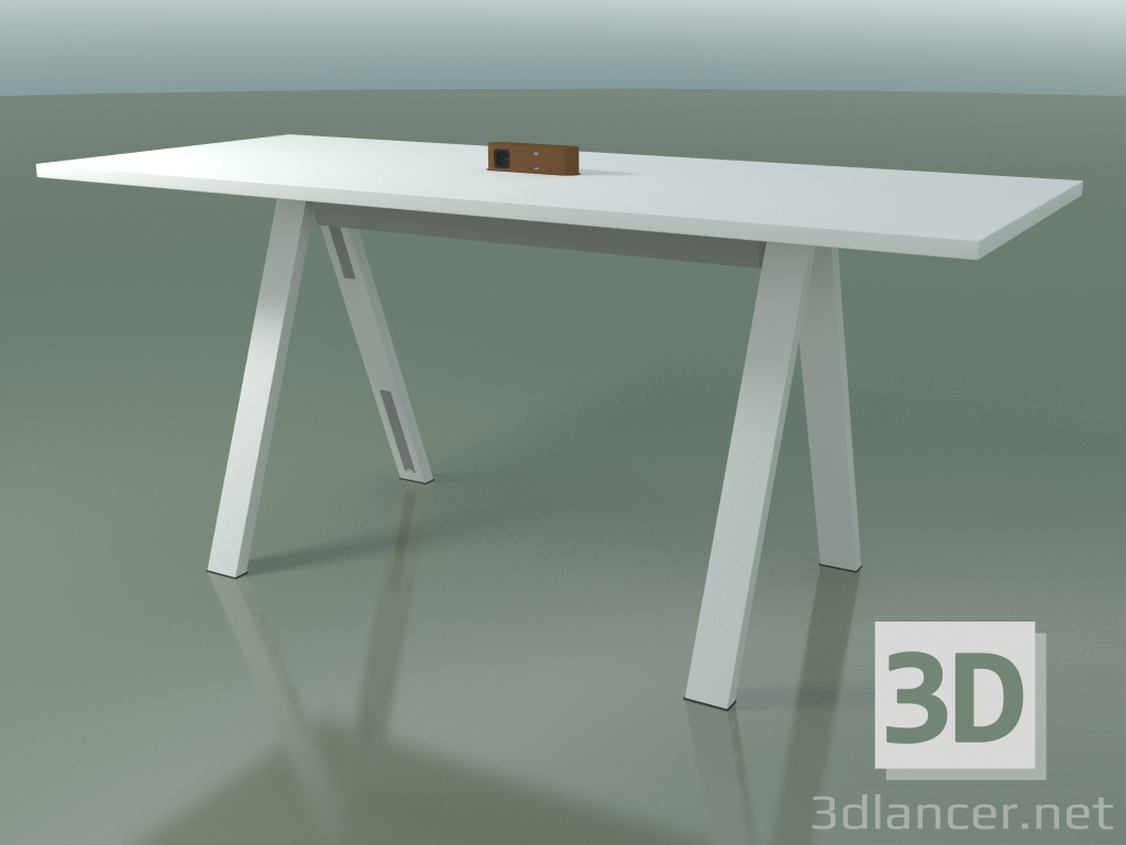 3D Modell Tisch mit Büroarbeitsplatte 5022 (H 105 - 240 x 98 cm, F01, Zusammensetzung 1) - Vorschau