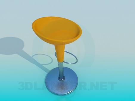 modelo 3D Silla de bar - escuchar modelo 3D Silla de bar - escuchar