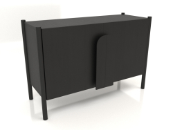 Cabinet TM 05 (1200x450x800, wood black)