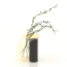 3D Modell Glasvase Gutta Boon Vase CS2 (Option 2) - Vorschau