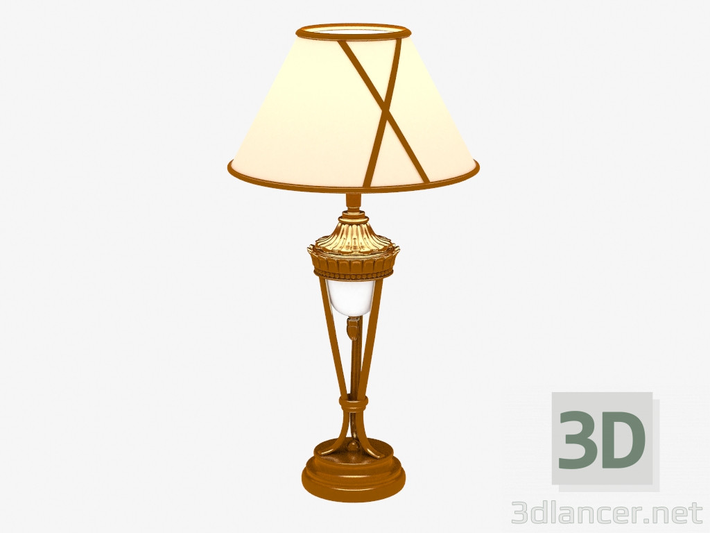 Modelo 3d Luminária de mesa Alfil - preview