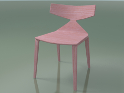 Chair 3700 (4 wooden legs, Pink)