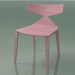 Modelo 3d Cadeira 3700 (4 pernas de madeira, rosa) - preview
