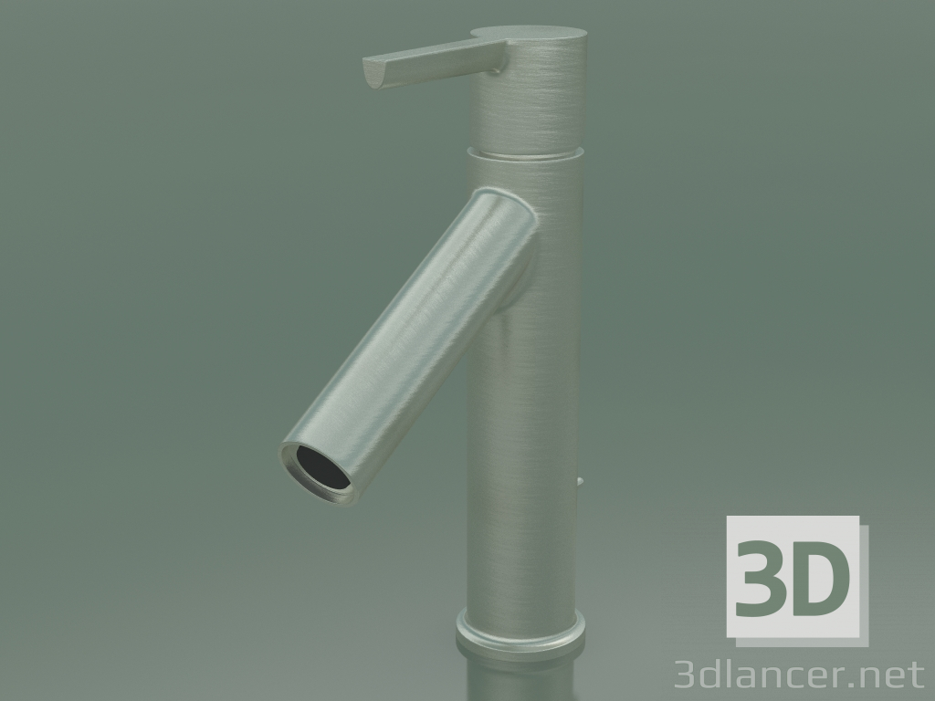3 डी मॉडल सिंगल लीवर बेसिन मिक्सर 100 (ब्रश निकल, 10001820) - पूर्वावलोकन