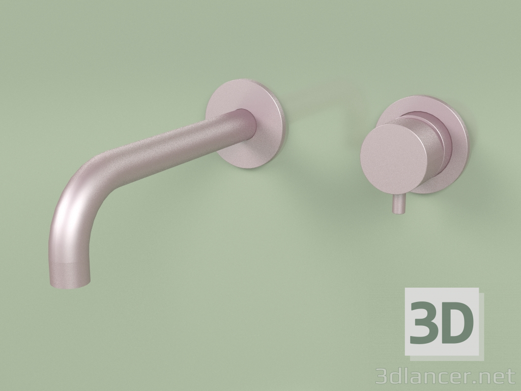 3d model Wall-mounted mixer with spout 190 mm (13 13, OR) - preview