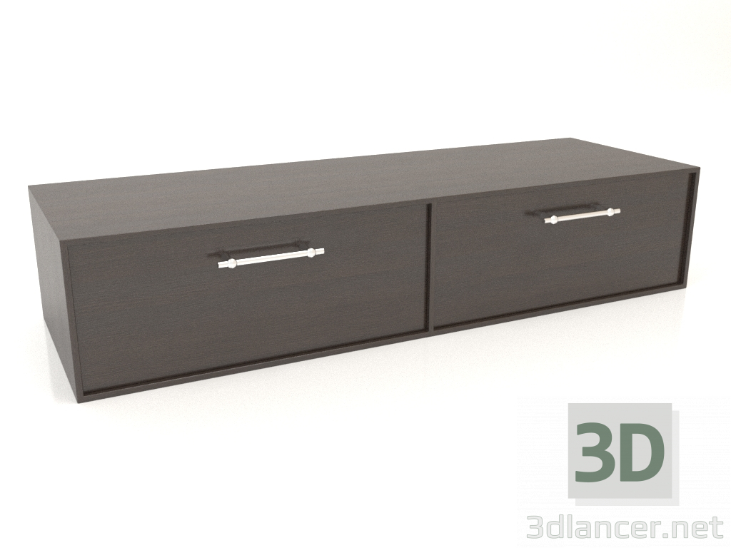 3d model Cabinet ТМ 062 (1200x400x250, wood brown) - preview