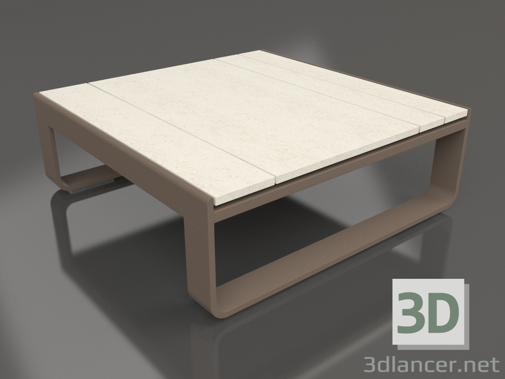 modèle 3D Table d'appoint 70 (DEKTON Danae, Bronze) - preview