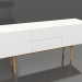 modello 3D Credenza a due ante con due cassetti Alta su Legno - anteprima