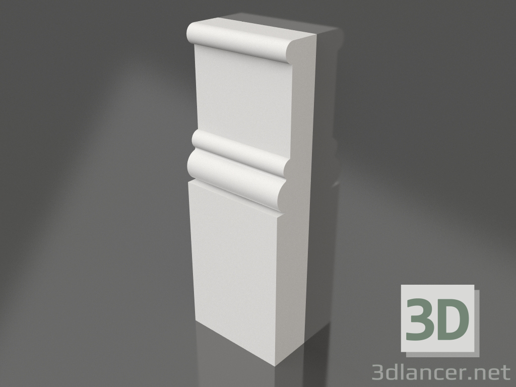 3d model Base 003 3 (200x71x20) - preview