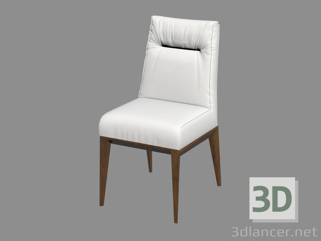 Modelo 3d Cadeira Tosca (com estofos leves) - preview