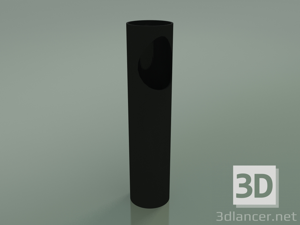 3d model Vase Street 2 (Black) - preview