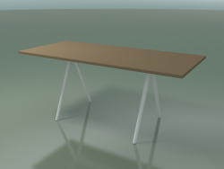 Rectangular table 5410 (H 74 - 79x179 cm, laminate Fenix F05, V12)