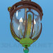 3d model Chandelier with glass dome - preview