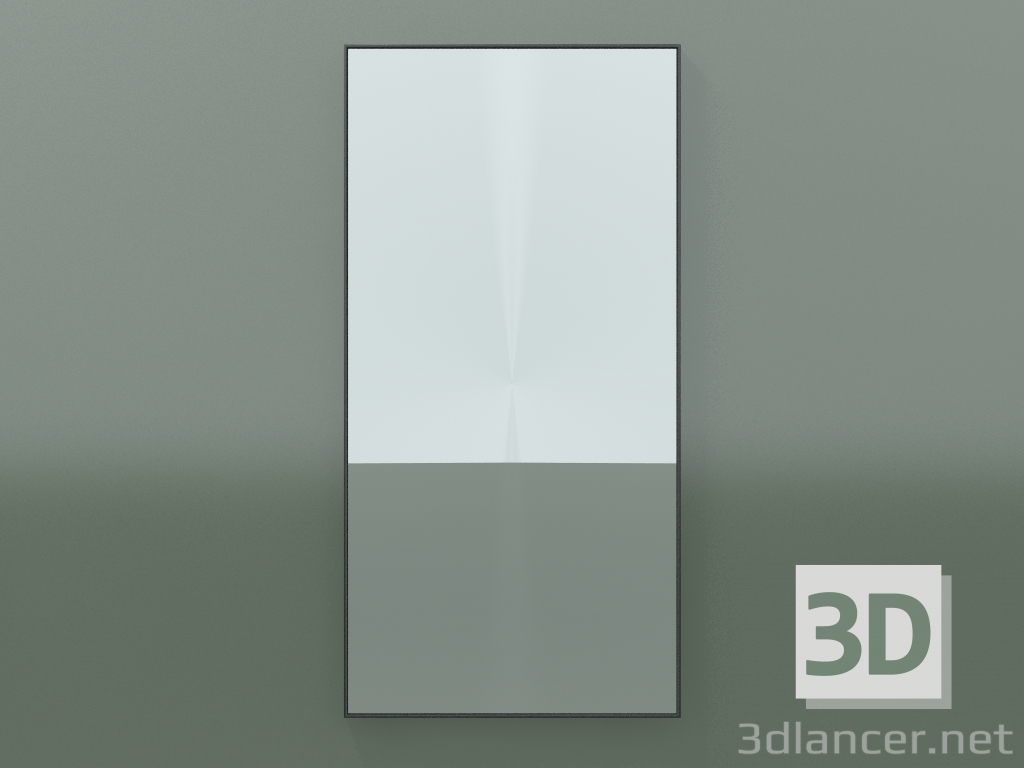 modello 3D Specchio Rettangolo (8ATMF0001, Deep Nocturne C38, Н 120, L 60 cm) - anteprima