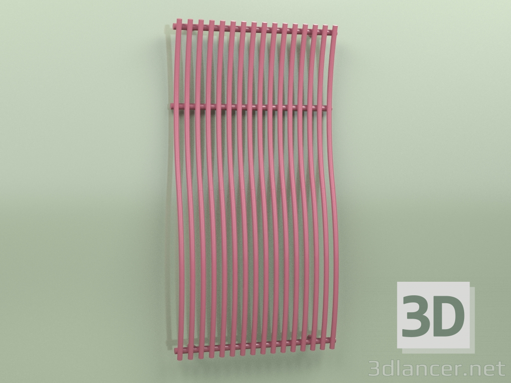 modello 3D Scaldasalviette - Imia (1600 x 822, RAL - 4002) - anteprima