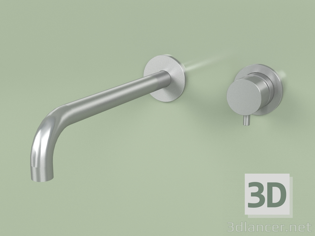 3D Modell Wandmischer mit Auslauf 250 mm (13 14, AS) - Vorschau