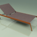 modello 3D Chaise longue 007 (Metal Rust, Batyline Brown) - anteprima